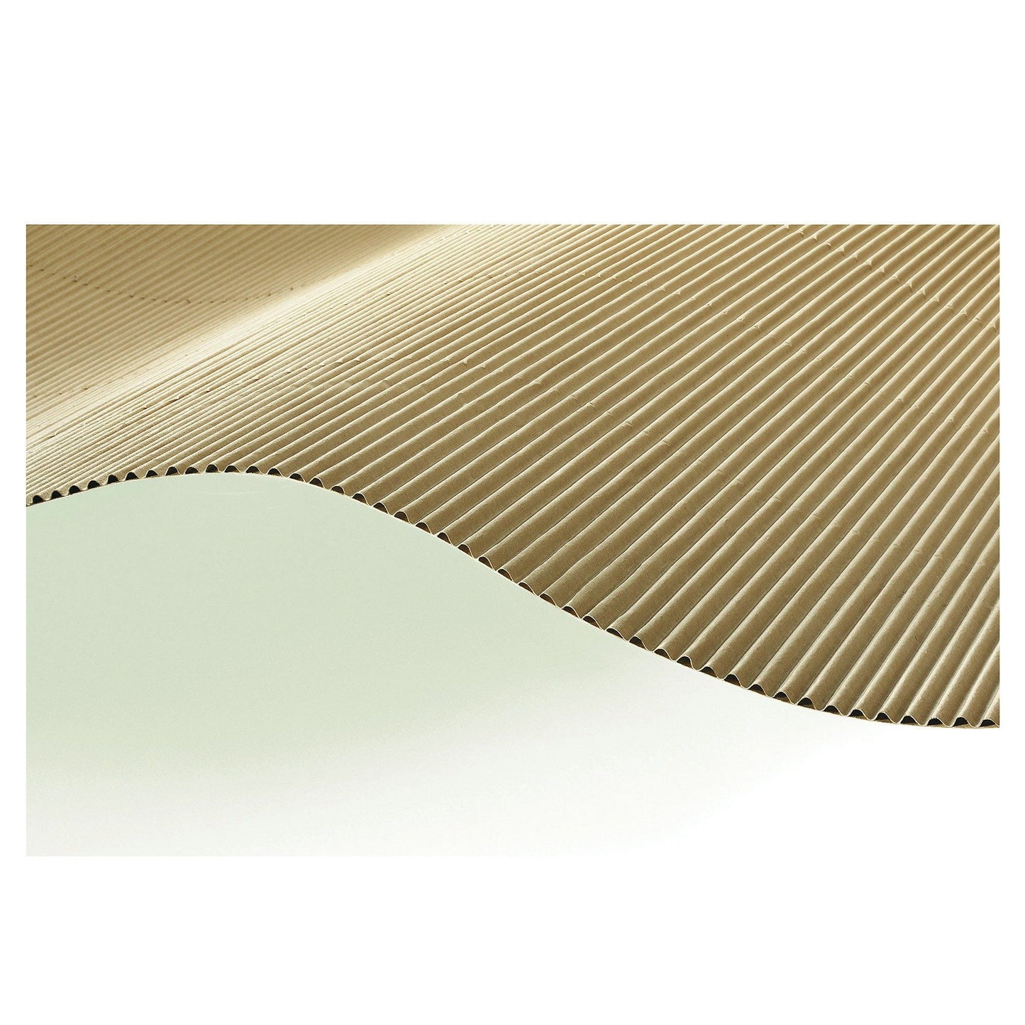 75m x 450mm Corrugated Paper Cardboard Sheet Rolls