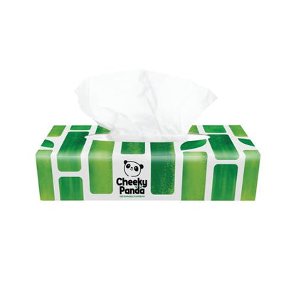 Cheeky Panda Bamboo Tissues 3-Ply 80 Tissues (Pack of 12) 1103039