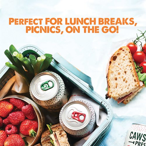 Cawston Press Sparkling Orange Soft Drink 330ml Can (Pack of 24) CANS113
