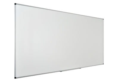 Bi-Office Maya Magnetic Enamel Whiteboard Aluminium Frame 2400x1200mm - CR1501170