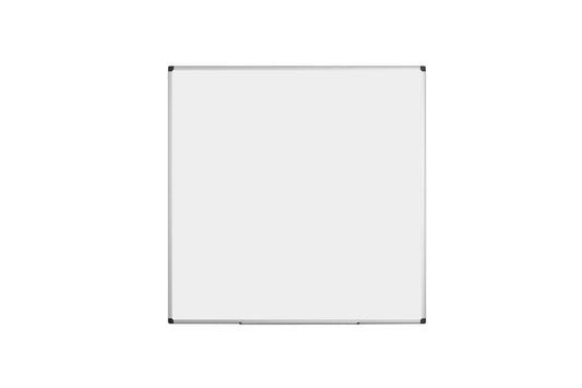 Bi-Office Maya Magnetic Enamel Whiteboard Aluminium Frame 1200x1200mm - CR1701170