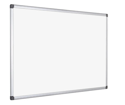 Bi-Office Maya Magnetic Enamel Whiteboard Aluminium Frame 1200x1200mm - CR1701170