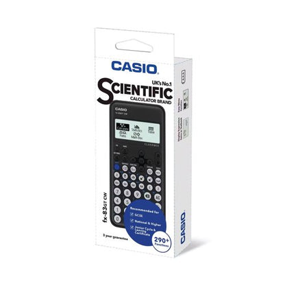 Casio FX-83GTCW Plus Scientific Calculator Black FX-83GTCW-W-UT