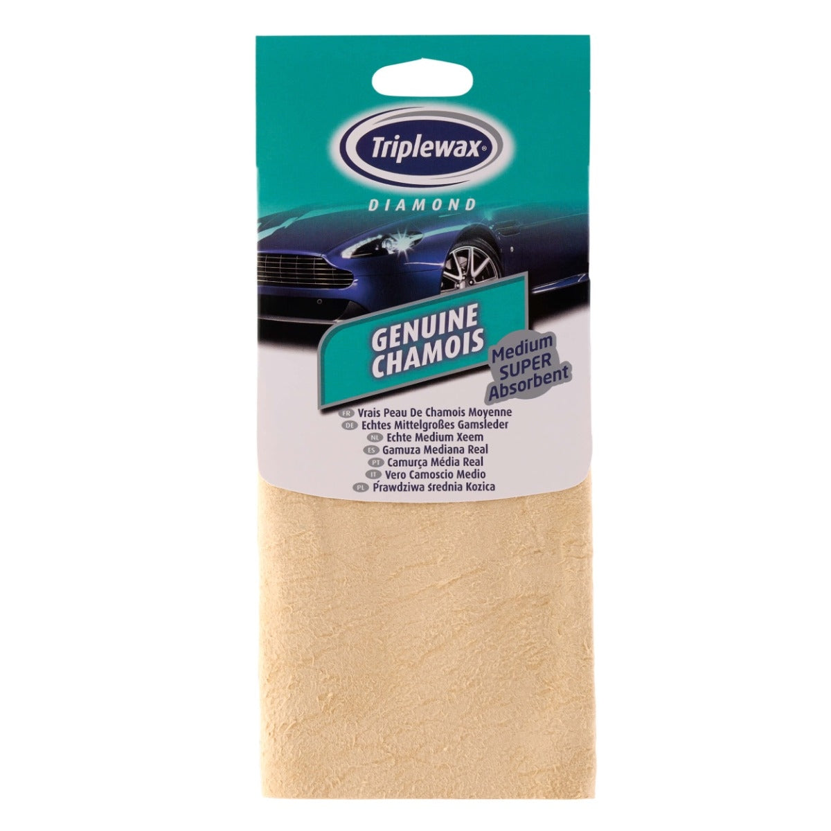 Triplewax Genuine Leather Chamois - Medium