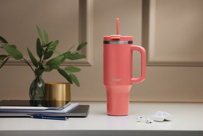 Contigo Streeterville Tumbler Stainless Steel Leakproof 40oz Coral 2217787