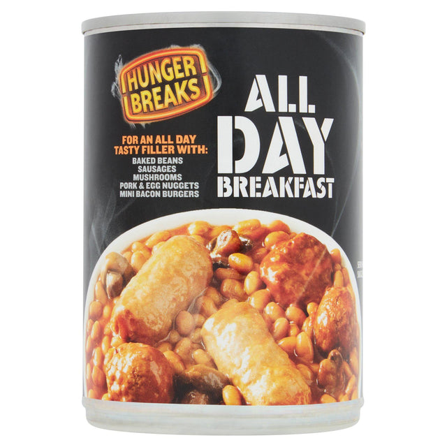 Princes Foods Hunger Breaks All Day Breakfast | Meal in a tin | 6 x 395g