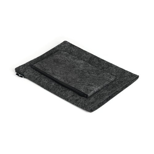 Durable Recycled Felt Protective Laptop Sleeve 13 Inch with Accessory Bag 507058