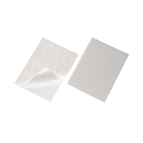 Durable Self Adhesive Pocket POCKETFIX A4 (Pack of 50) 829619
