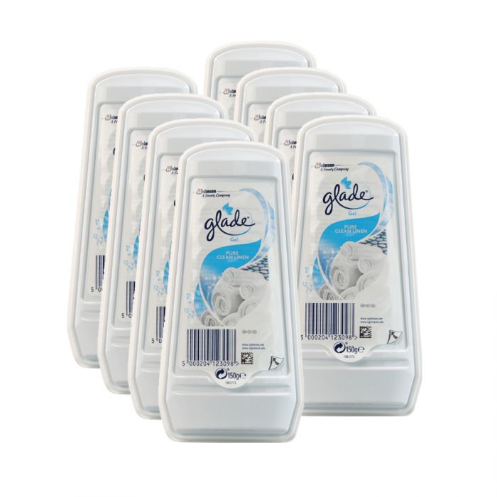 Glade Air Freshener Gel Pure Clean Linen 150g