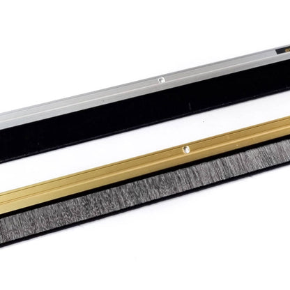 Door Brushstrip Draft Excluder 914mm Gold