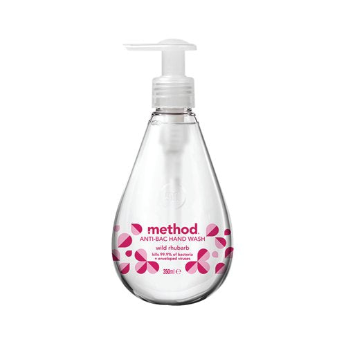 Method Hand Wash Anti-Bac Rhubarb 354ml 4005606
