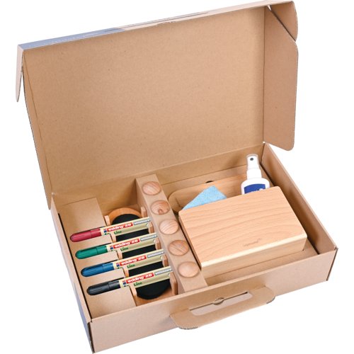 Legamaster Wooden Whiteboard Accessory Set 17-Piece 7-125600