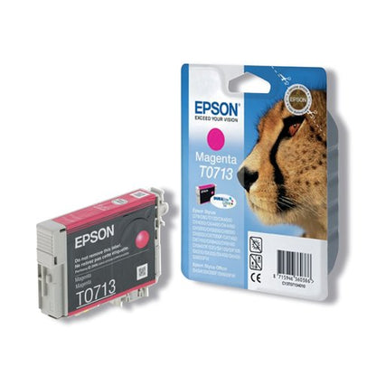 Epson T0713 Cheetah DURABrite Ultra Ink Cartridge Magenta C13T07134012