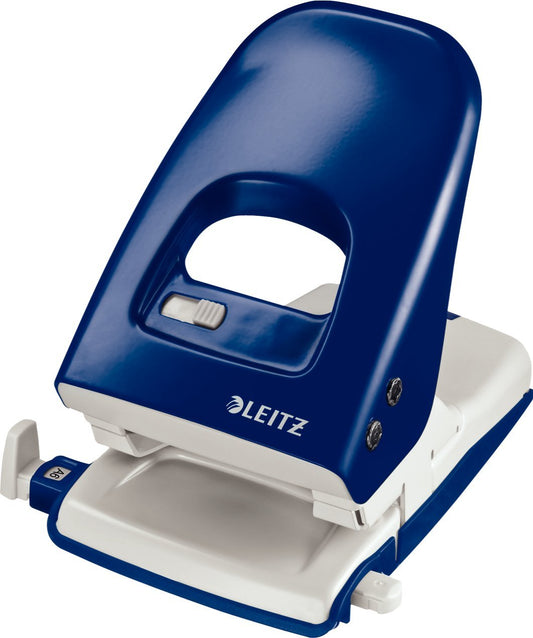 Leitz 5138 NeXXt 2 Hole Punch Metal 40 Sheet Blue 51380035