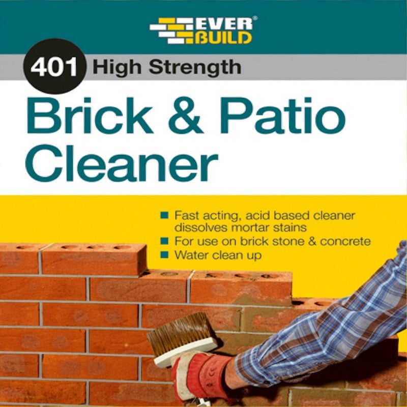 Sika Everbuild 401 Brick & Patio Cleaner 5Ltr Concentrate