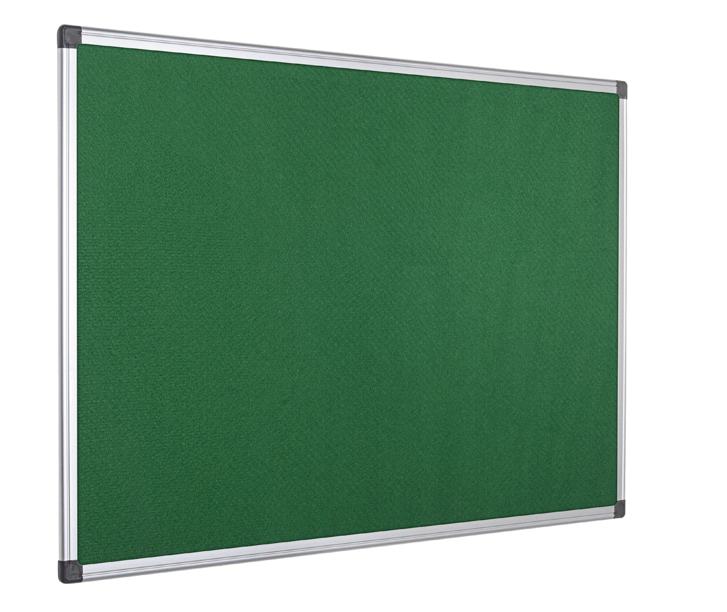 Bi-Office Maya Green Felt Noticeboard Aluminium Frame 1200x900mm - FA0544170