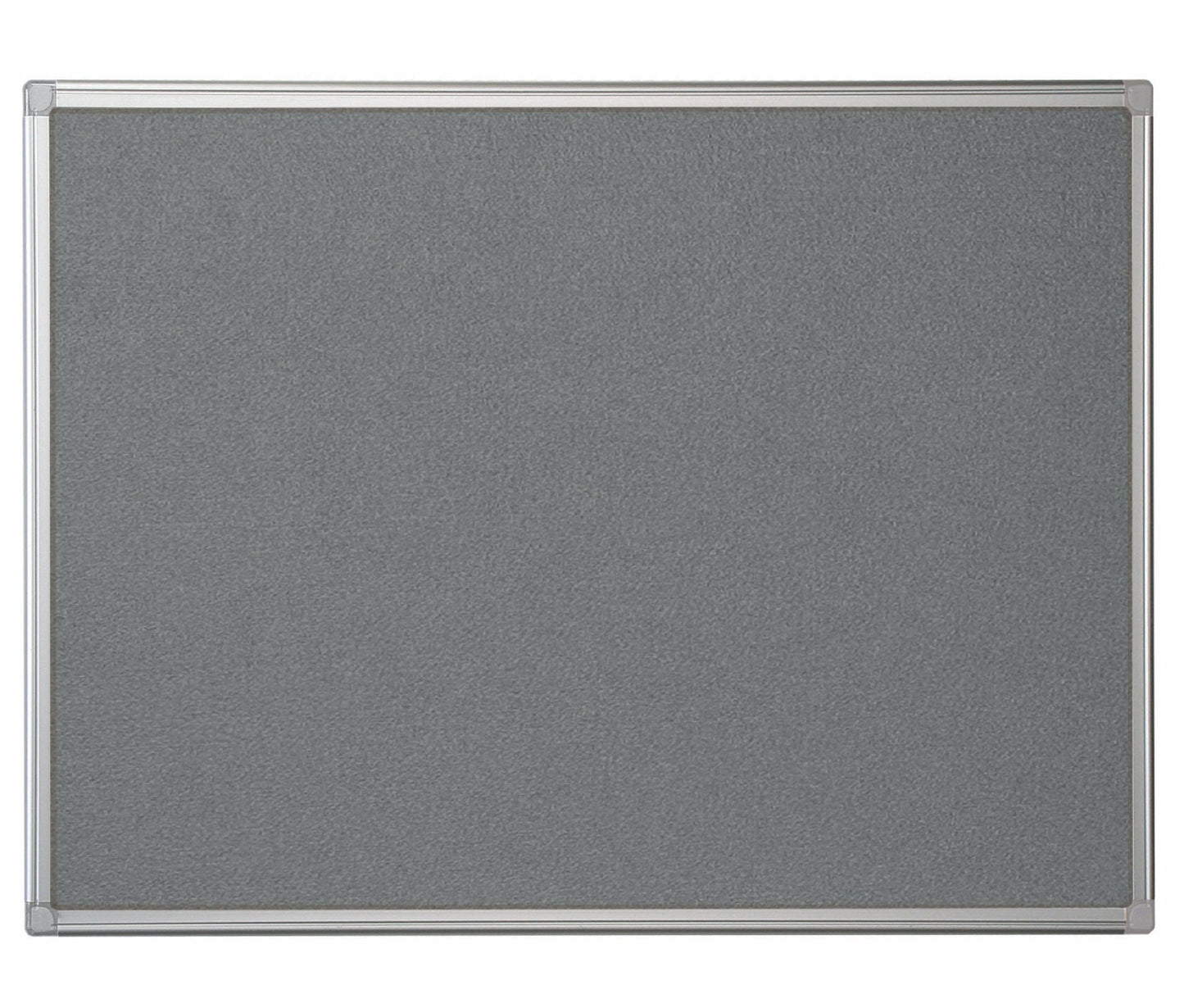 Bi-Office Maya Grey Felt Noticeboard Aluminium Frame 2400x1200mm - FA2142170