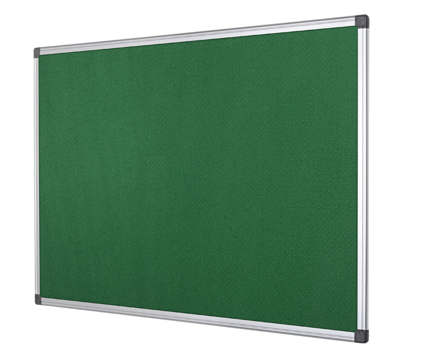 Bi-Office Maya Green Felt Noticeboard Aluminium Frame 2400x1200mm - FA2144170