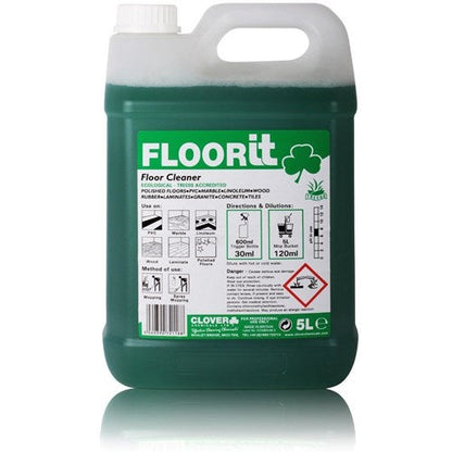 Janit-X Professional Quick Drying  Neutral Floor Cleaner Lemon Fragrance 5 Litre