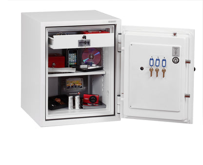 Phoenix Fire Fighter Size 1 Fire Safe Key Lock White FS0441K