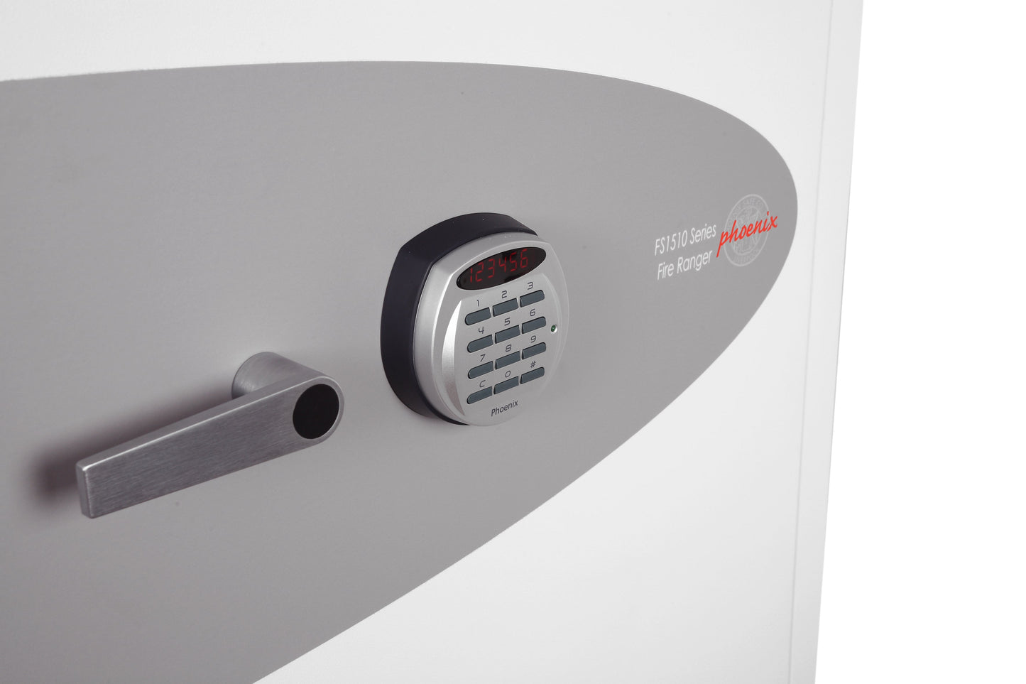 Phoenix Fire Ranger Size 3 Fire Safe Electronic Lock White FS1513E