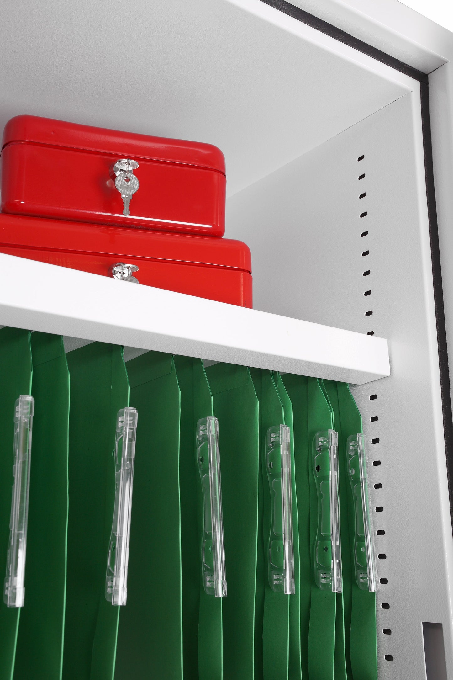 Phoenix Fire Ranger Size 3 Fire Safe Key Lock White FS1513K