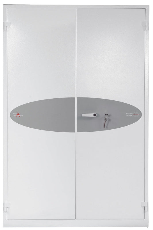Phoenix Fire Ranger Size 4 Fire Safe Key Lock White FS1514K