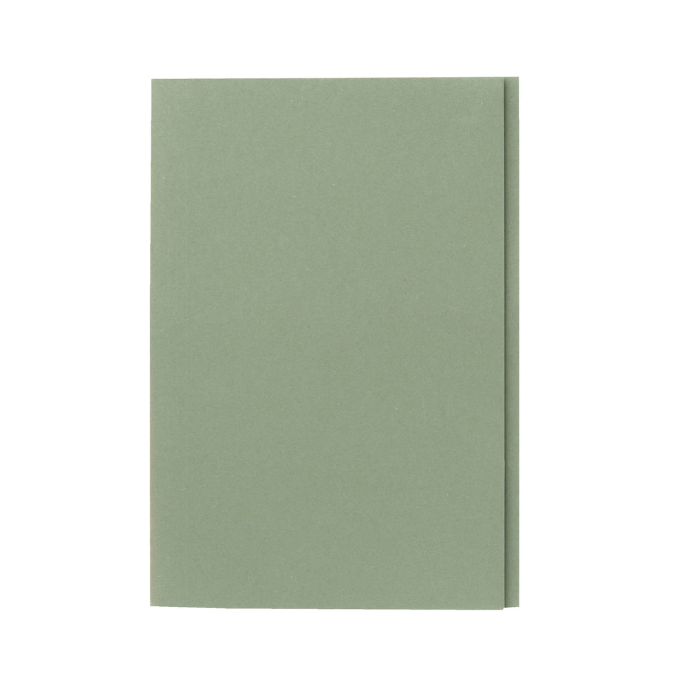 Guildhall Square Cut Folders Manilla Foolscap 315gsm Green (Pack 100) - FS315-GRNZ