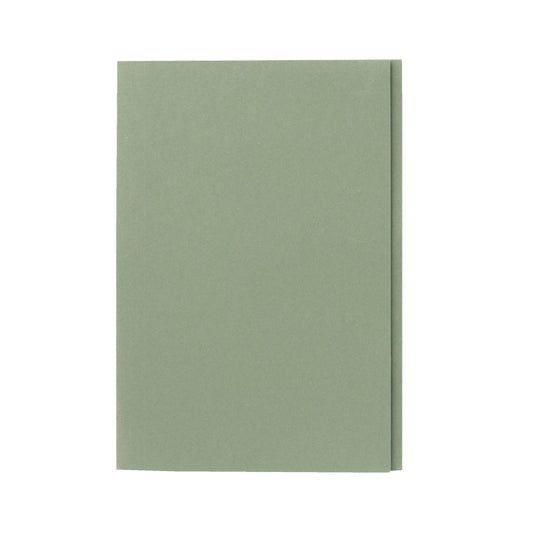 Guildhall Square Cut Folders Manilla Foolscap 315gsm Green (Pack 100) - FS315-GRNZ