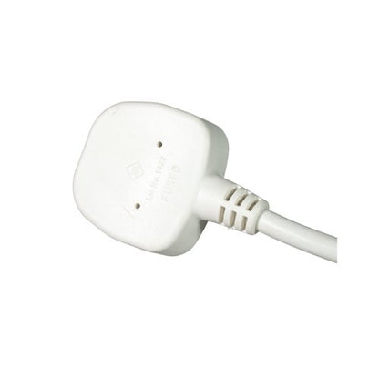 5 Star 6-Gang Surge Protection Extension Lead 2m White FS668151
