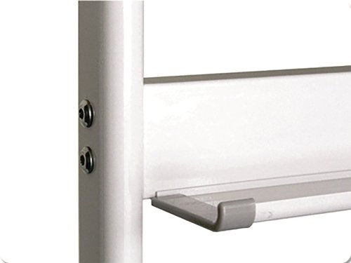 5 Star 1200 x 900mm Mobile Double Sided Magnetic Whiteboard FS668159