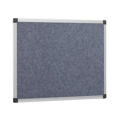 5 Star Fire Retardant Noticeboard 1200x900mm Grey FS669103