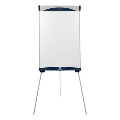 5 Star Drywipe Magnetic Easel with Pen Tray and Extension Arms A1/Euro Grey 915048