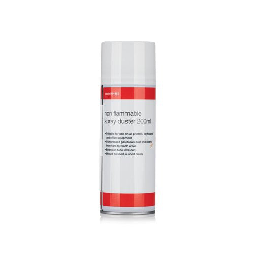 5 Star Air Duster Compressed Gas Non Flammable Red/White 200ml 944483