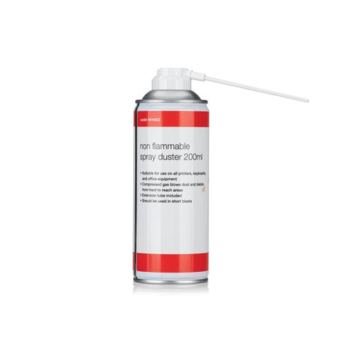 5 Star Air Duster Compressed Gas Non Flammable Red/White 200ml 944483