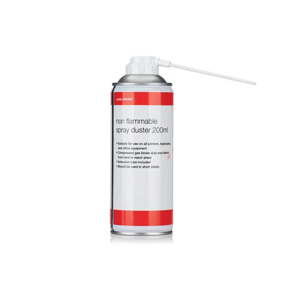 5 Star Air Duster Compressed Gas Non Flammable Red/White 200ml 944483