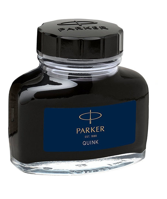 Parker Quink Bottled Refill Ink for Fountain Pens 57ml Blue - 1950376