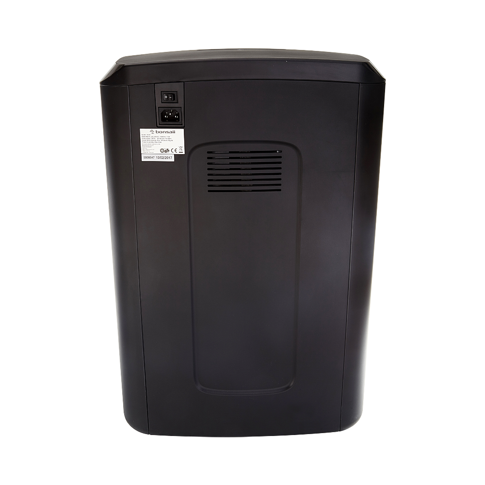 Bonsaii 3S30 Cross Cut Shredder 30 Litre 18 Sheet Black - 50030