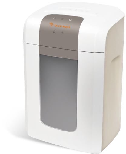 Bonsaii 4S16 Micro Cut Shredder 16 Litre 6 Sheet White - 50011