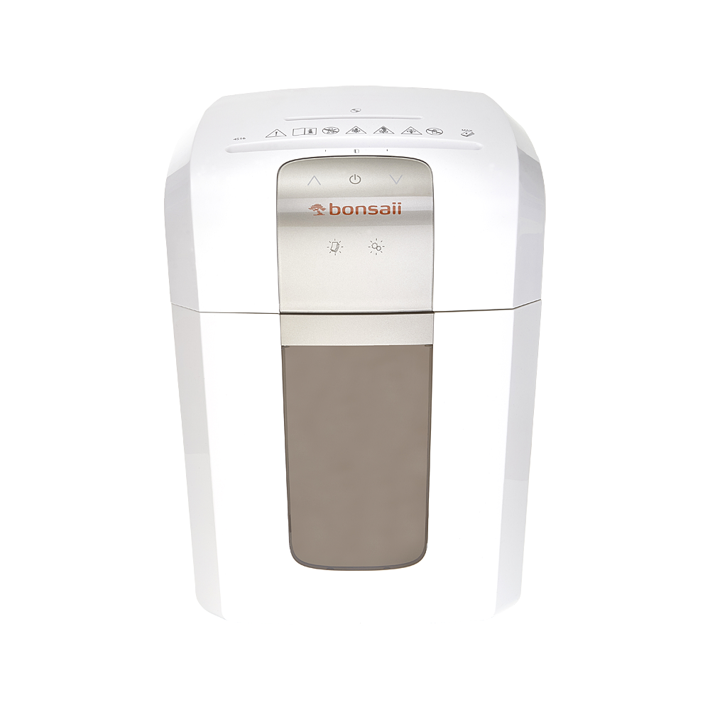 Bonsaii 4S16 Micro Cut Shredder 16 Litre 6 Sheet White - 50011