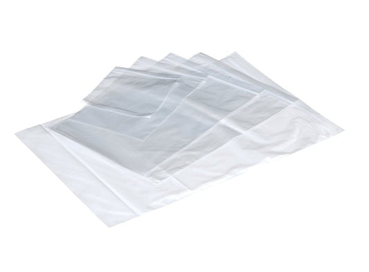 ValueX Grip Bags Plain 40mu 102x140mm Clear (Pack 1000) - 590006