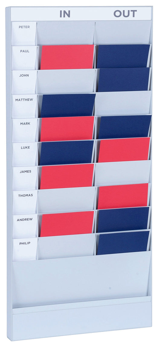 Fast Paper Document Planner Starter Set 20 Compartment A4 Grey - FPD20A402