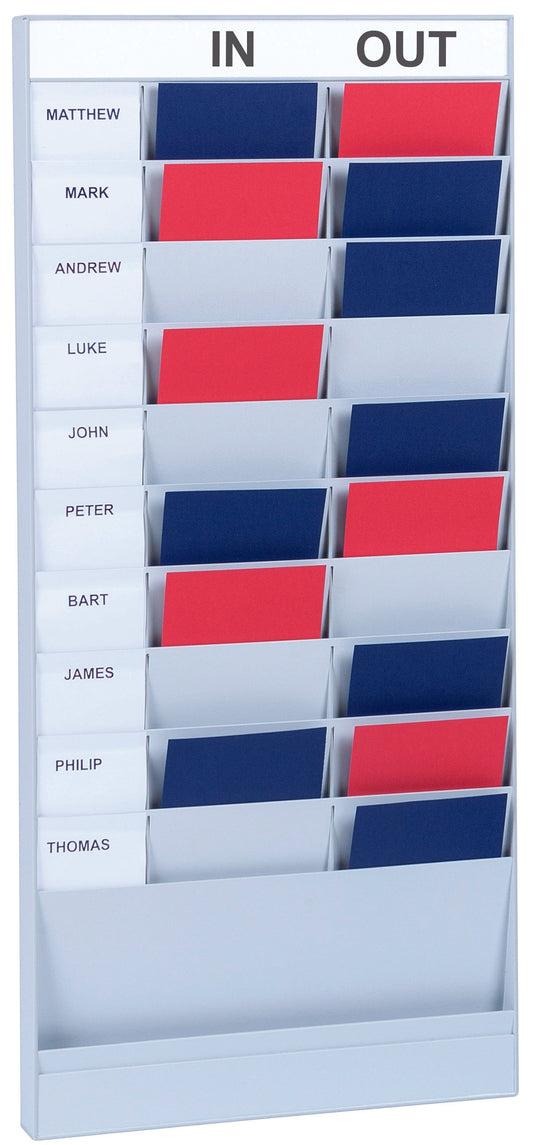 Fast Paper Document Planner Starter Set 20 Compartment A5 Grey - FPD20A502