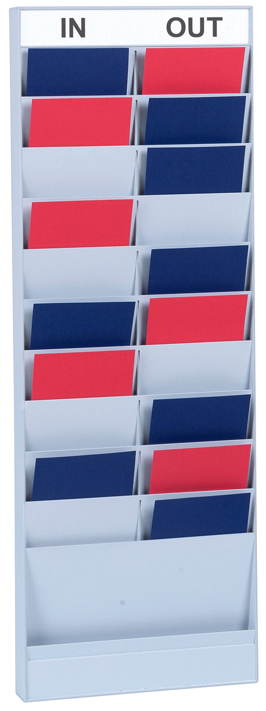 Fast Paper Document Planner Add-On 20 Compartment A5 Grey - FPS20A502