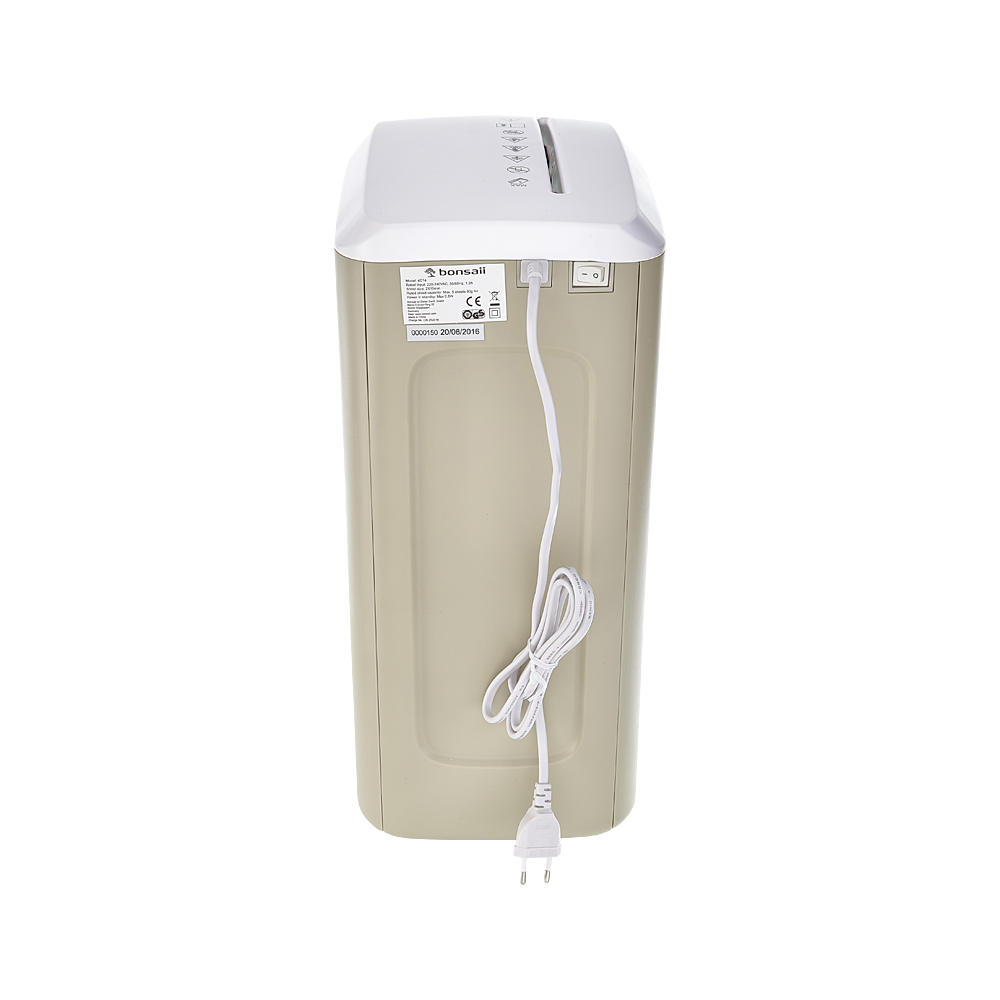Bonsaii 4D14 Micro Cut Shredder 14 Litre 6 Sheet White - 50001