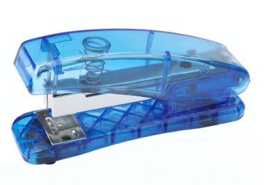 ValueX Half Strip Stapler Plastic 20 Sheet Blue - 843603