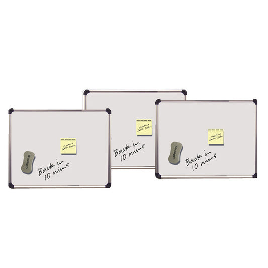 Cathedral Magnetic Whiteboard Aluminium Frame 280x430mm - WALWB2843SL