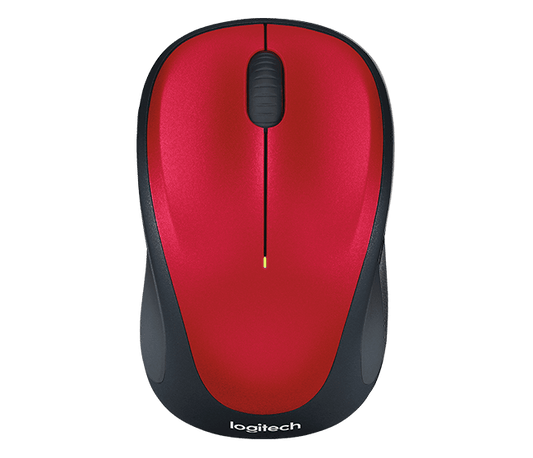 Logitech M235 Red Wireless Mouse