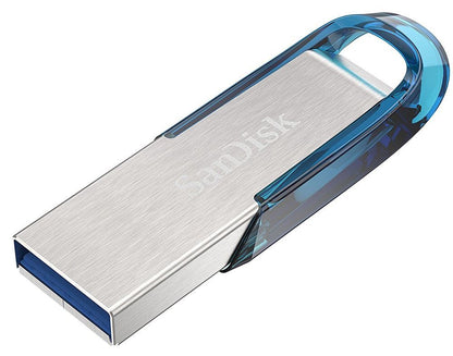 128GB Ultra Flair USB3 Blue Flash Drive