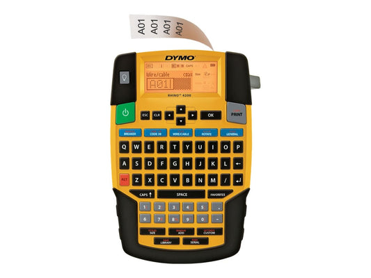 Dymo Rhino 4200 Label Printer With QWERTY (UK) Keyboard 1801611